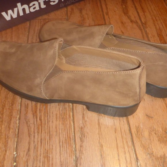 Women's Suede Slip Ons - Picture 3 of 4